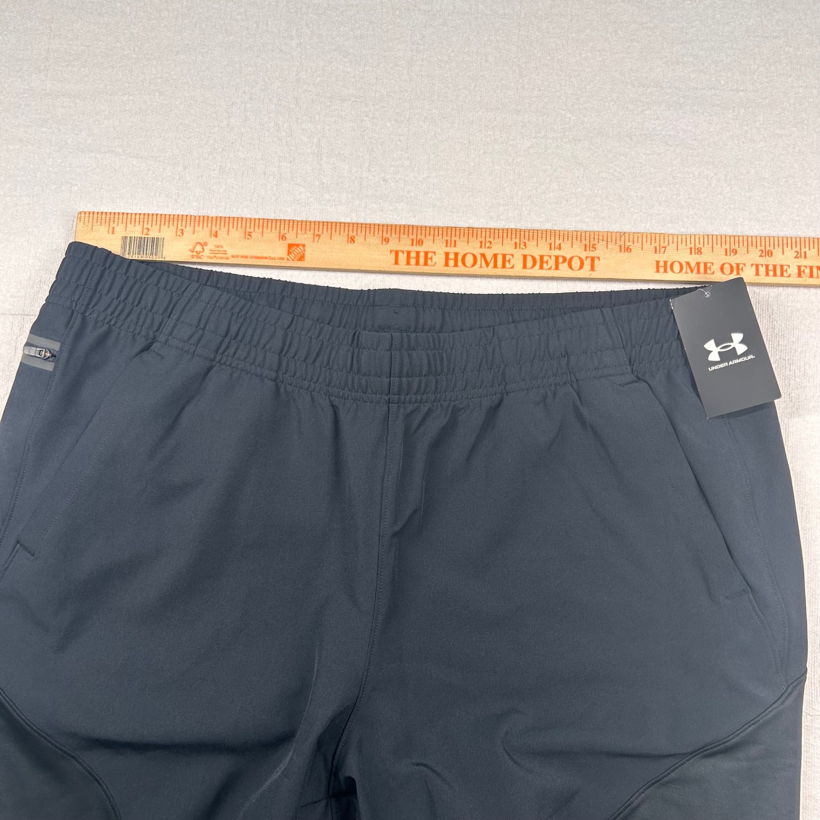 Under Armour Pants Womens 2xl Unstoppable Hybrid Joggers Black Performance — image 6 of 8